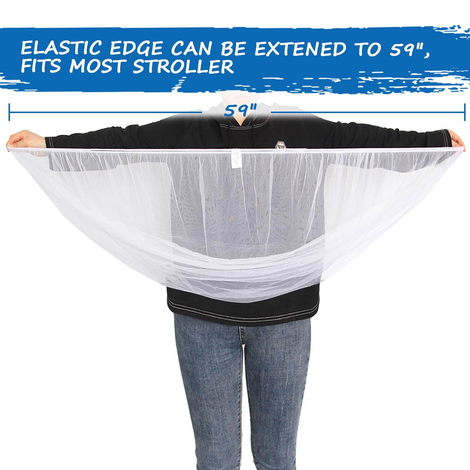Coldwind Baby Mosquito Net for Rocker Chair delivers breathable relief during relaxing moments