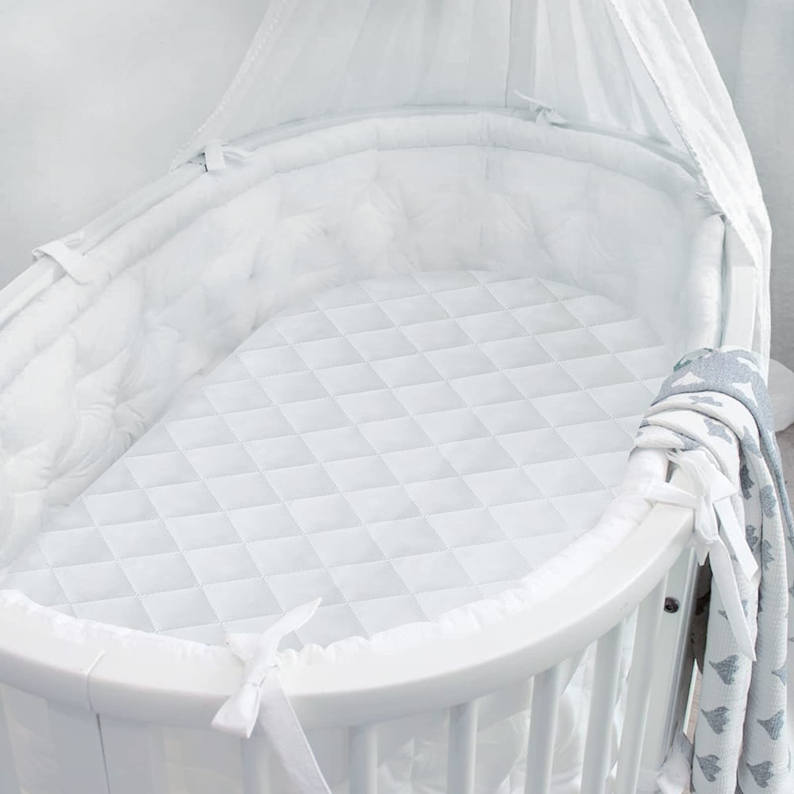 Coldwind bassinet pad dryer-friendly for quick drying.