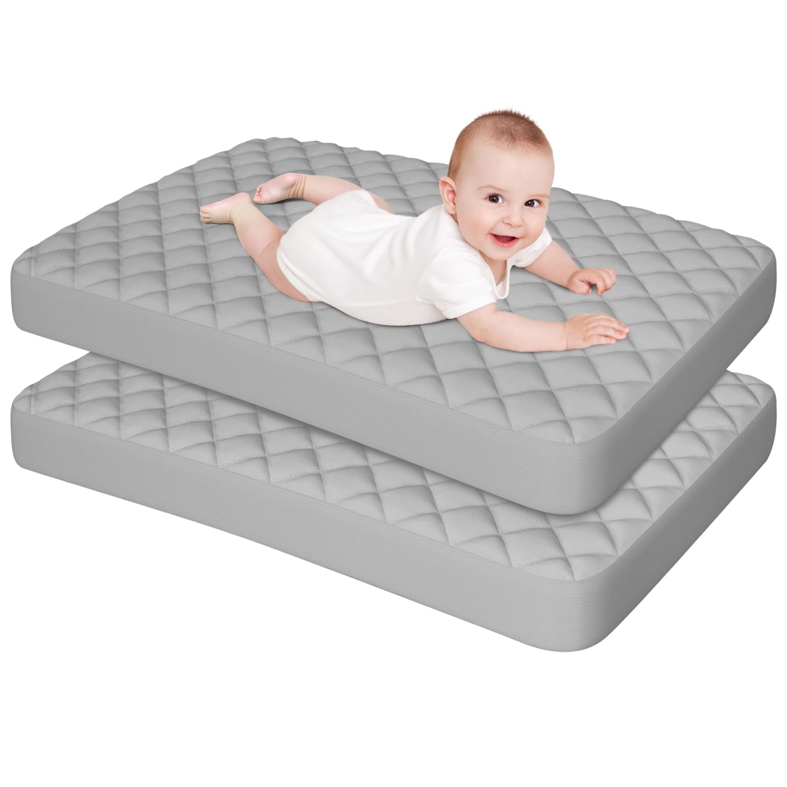 Coldwind bassinet pad cover fits Baby Delight, Mika Micky, Lotus, and more.