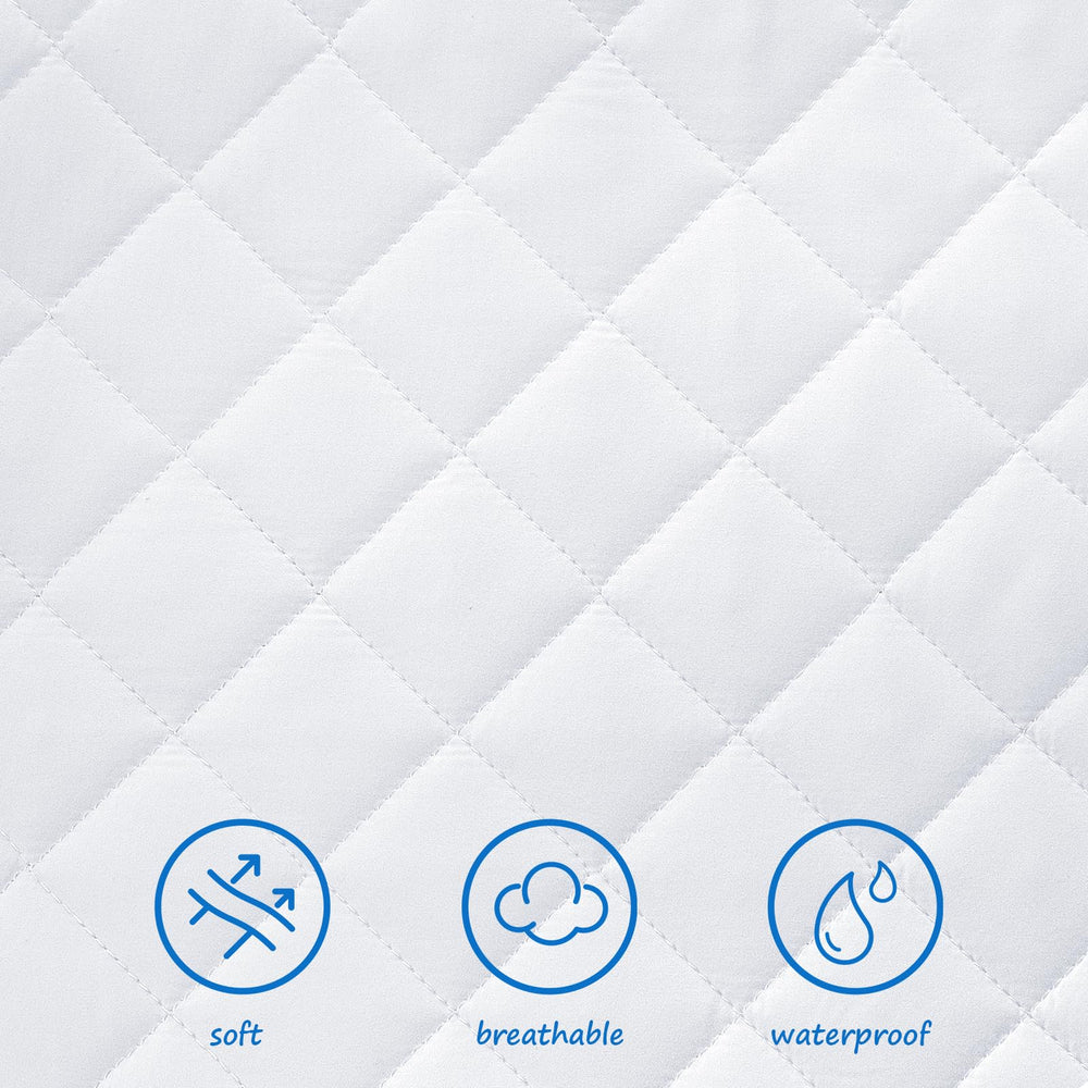 Coldwind bassinet pad fits Baby Delight bedside sleepers for easy protection.
