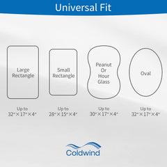 Coldwind bassinet pad with quilted top adds absorbent comfort.