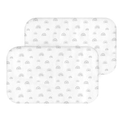 Coldwind bassinet sheet 2-pack showing a spare set for quick changes and freshness.