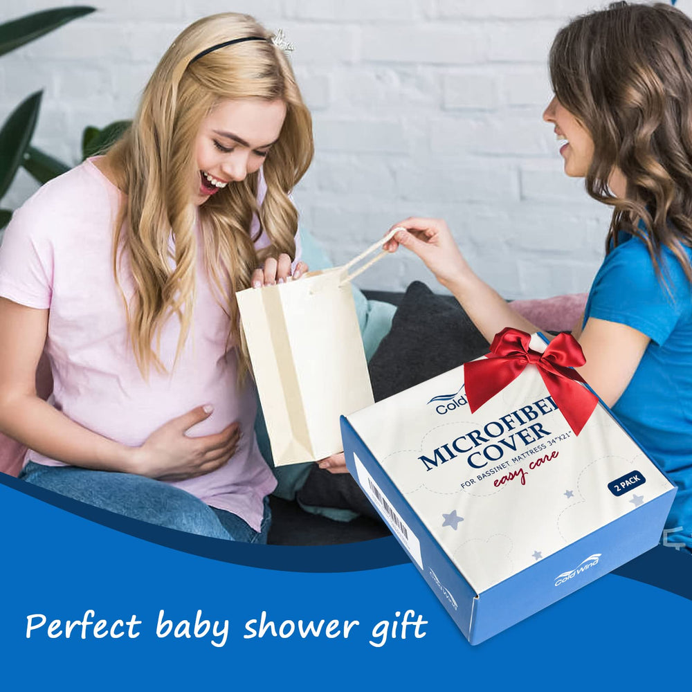 Coldwind bassinet sheet machine-washable design makes cleanup quick and easy.