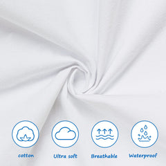 Coldwind bassinet sheets in soft cotton jersey feel gentle on baby skin for comfy sleep.