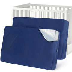 Coldwind crib mattress bag navy exterior shows durable moving bag design for protection.