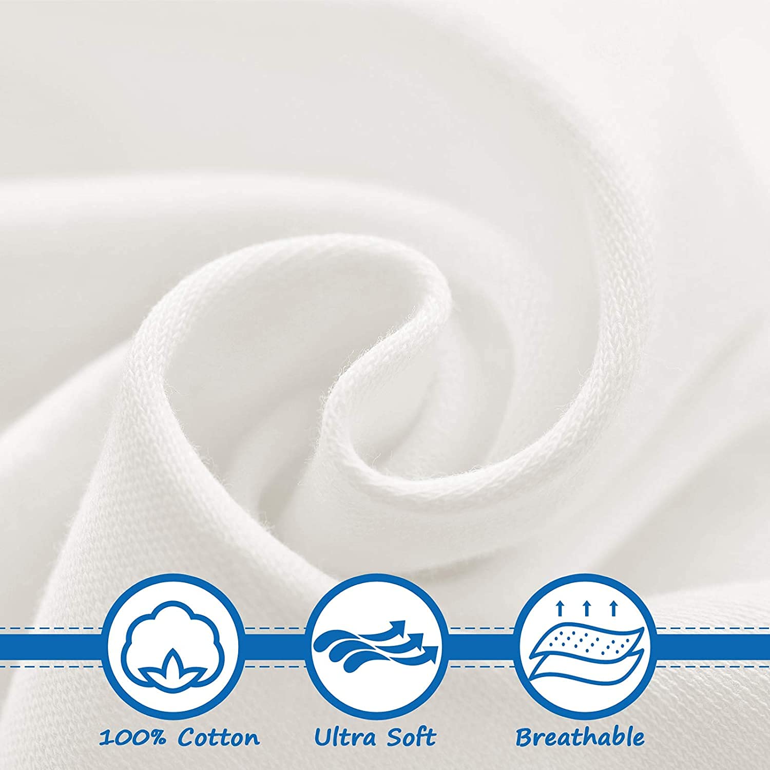 Coldwind pack-and-play sheets 27x39 elastic edges ensure secure fit for playards
