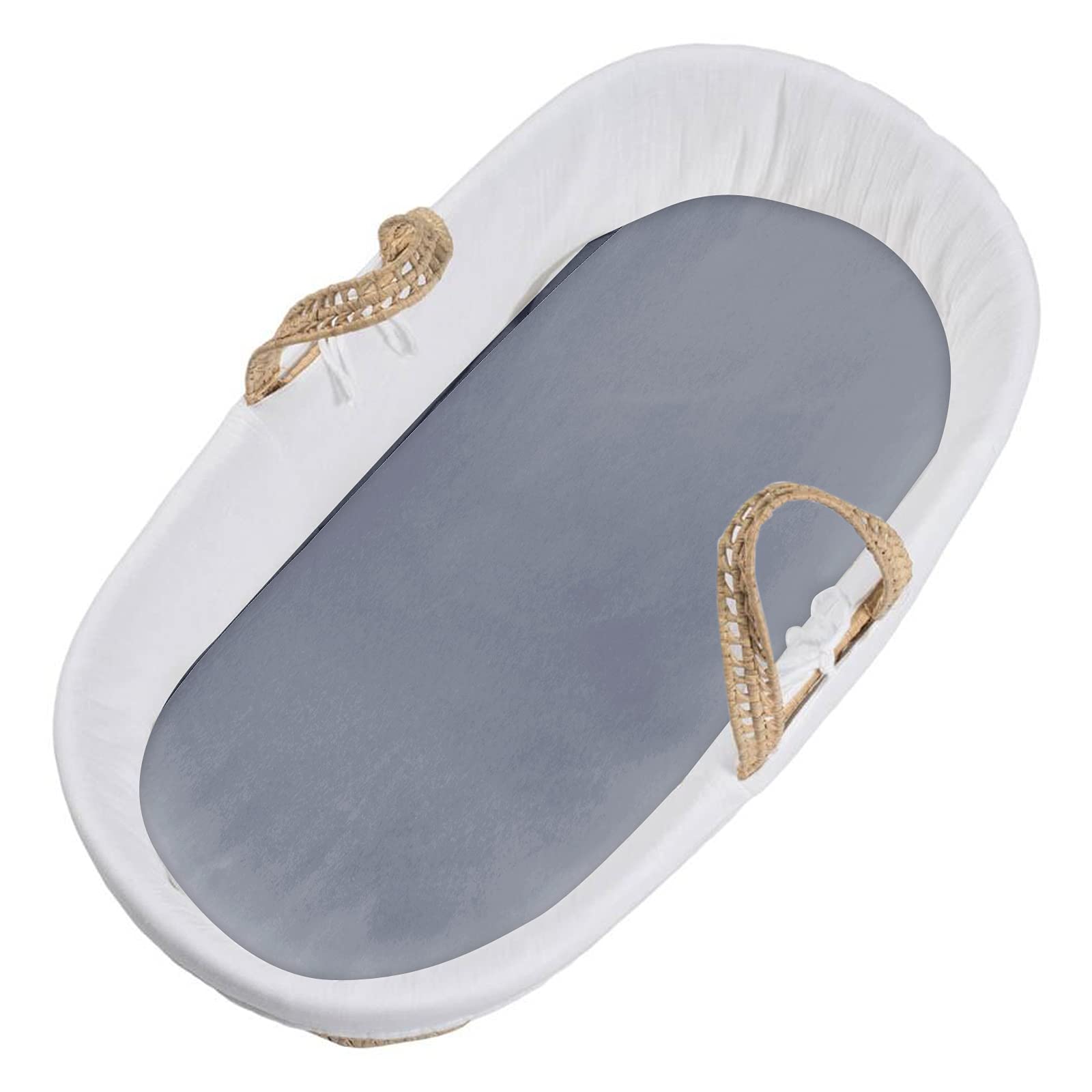 Coldwind satin bassinet sheet packaging image suitable for gift-ready presentation