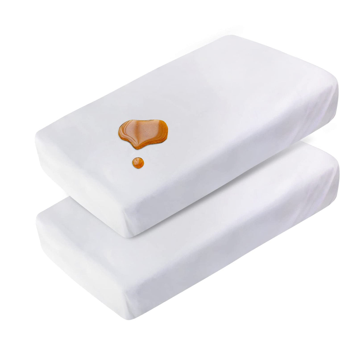 Coldwind travel crib sheets fit snugly on Guava Lotus playards for secure sleep
