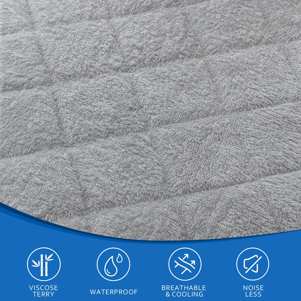 Coldwind viscose terry surface close-up gentle on baby skin