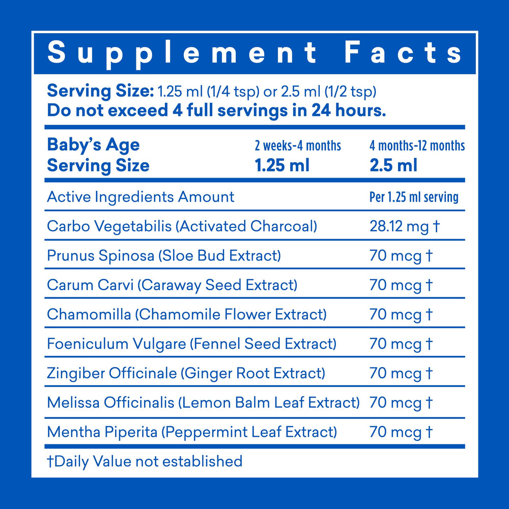 Colic Calm USA-manufactured label signaling trusted production standards.