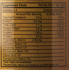 Close-up of Colic-Ease five oil blend used for natural aroma and soothing potential