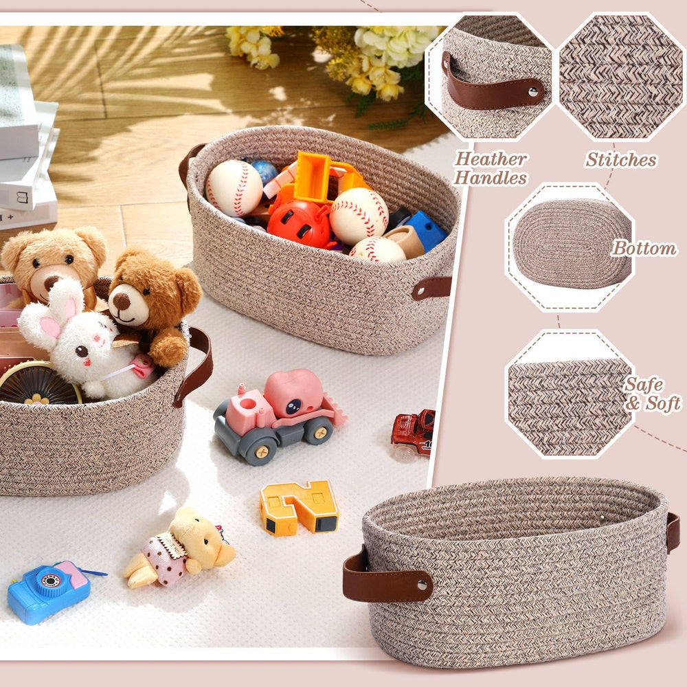 Colingmill basket with bags and ribbons—easy to pre-wrap gifts.