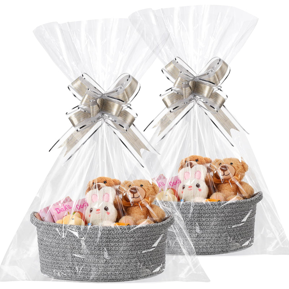 Colingmill basket dimensions 12x8x5 inches fit neatly on shelves and tabletops.