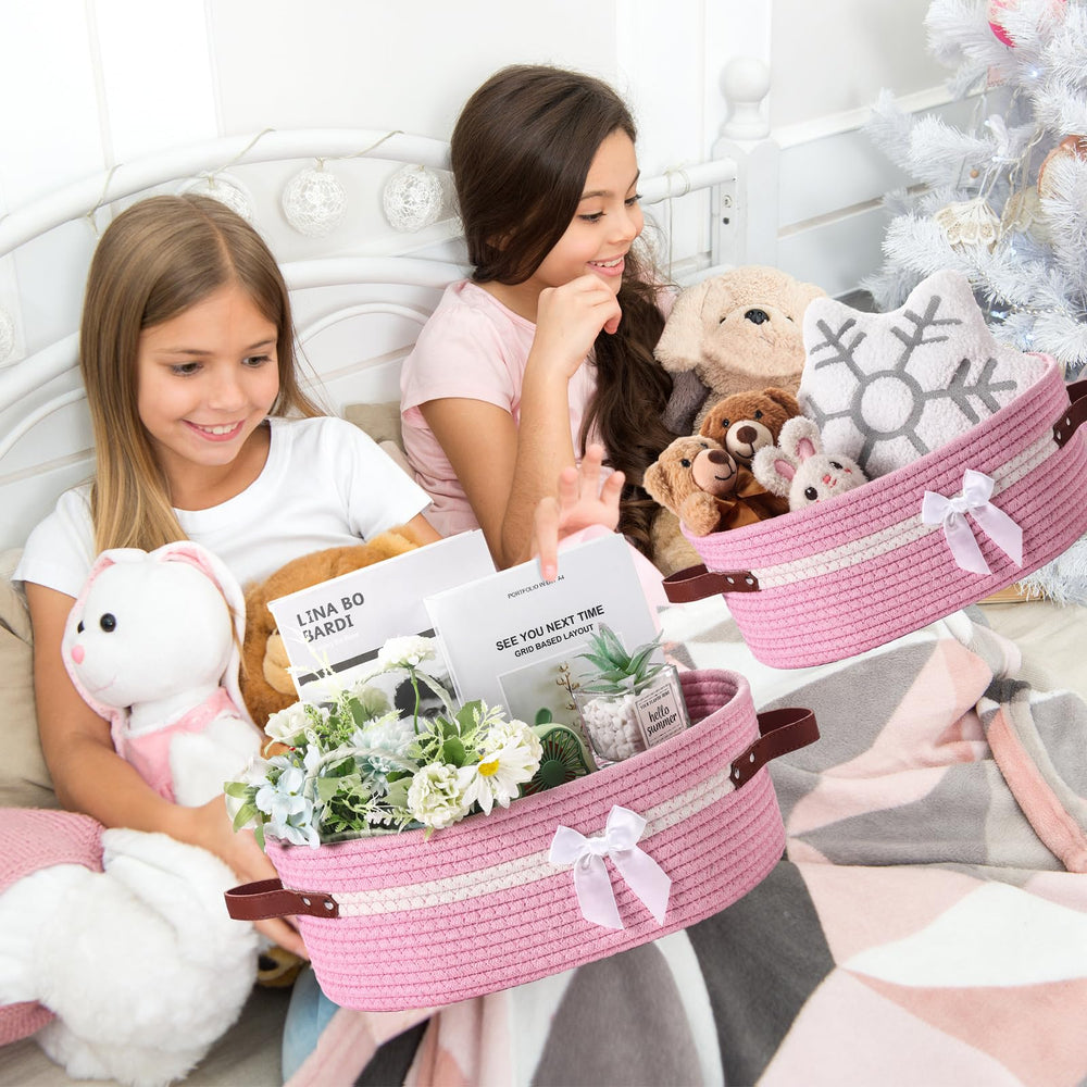 Colingmill gift-basket wrap details show convenient packaging materials