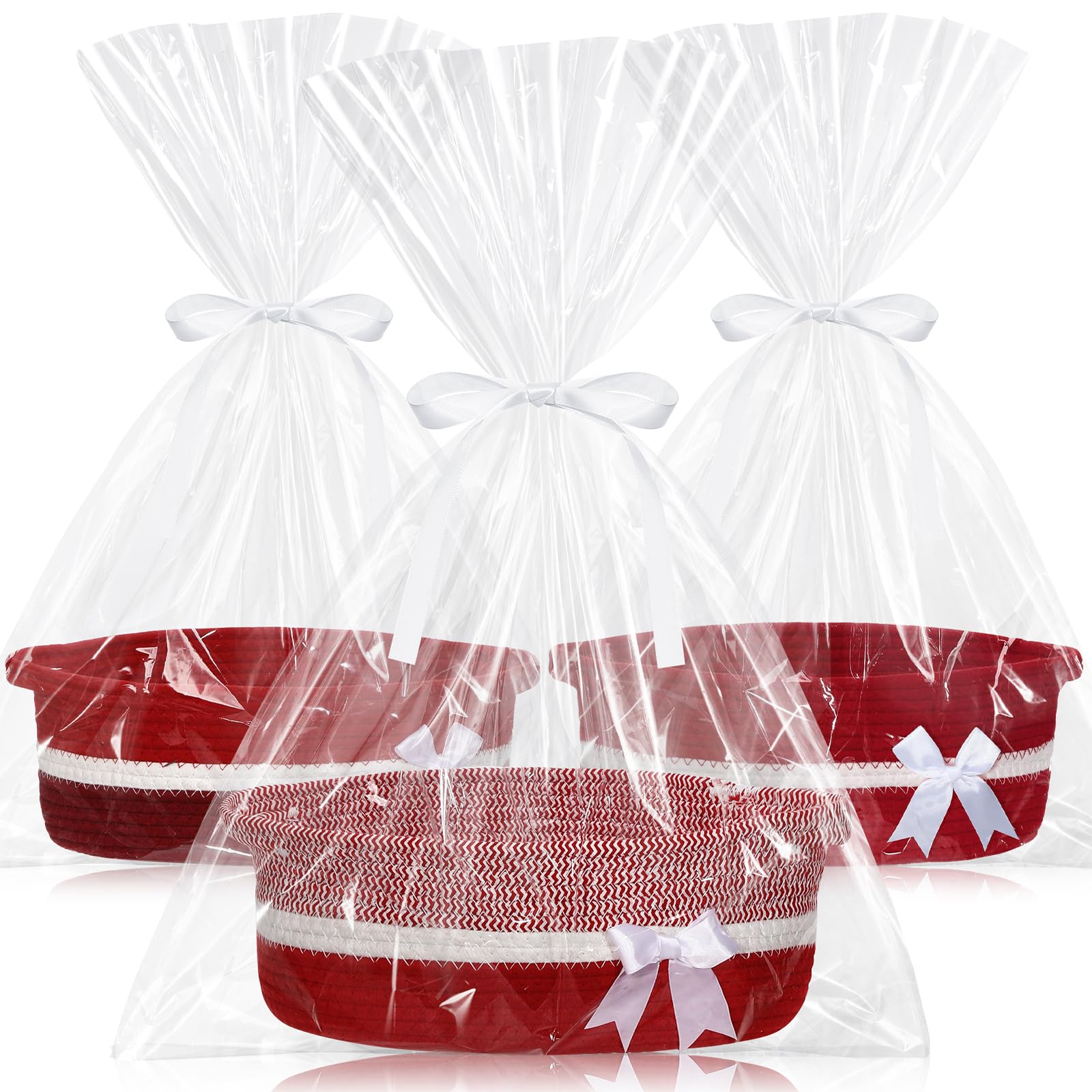 Colingmill portable gift basket with handles for easy transport.