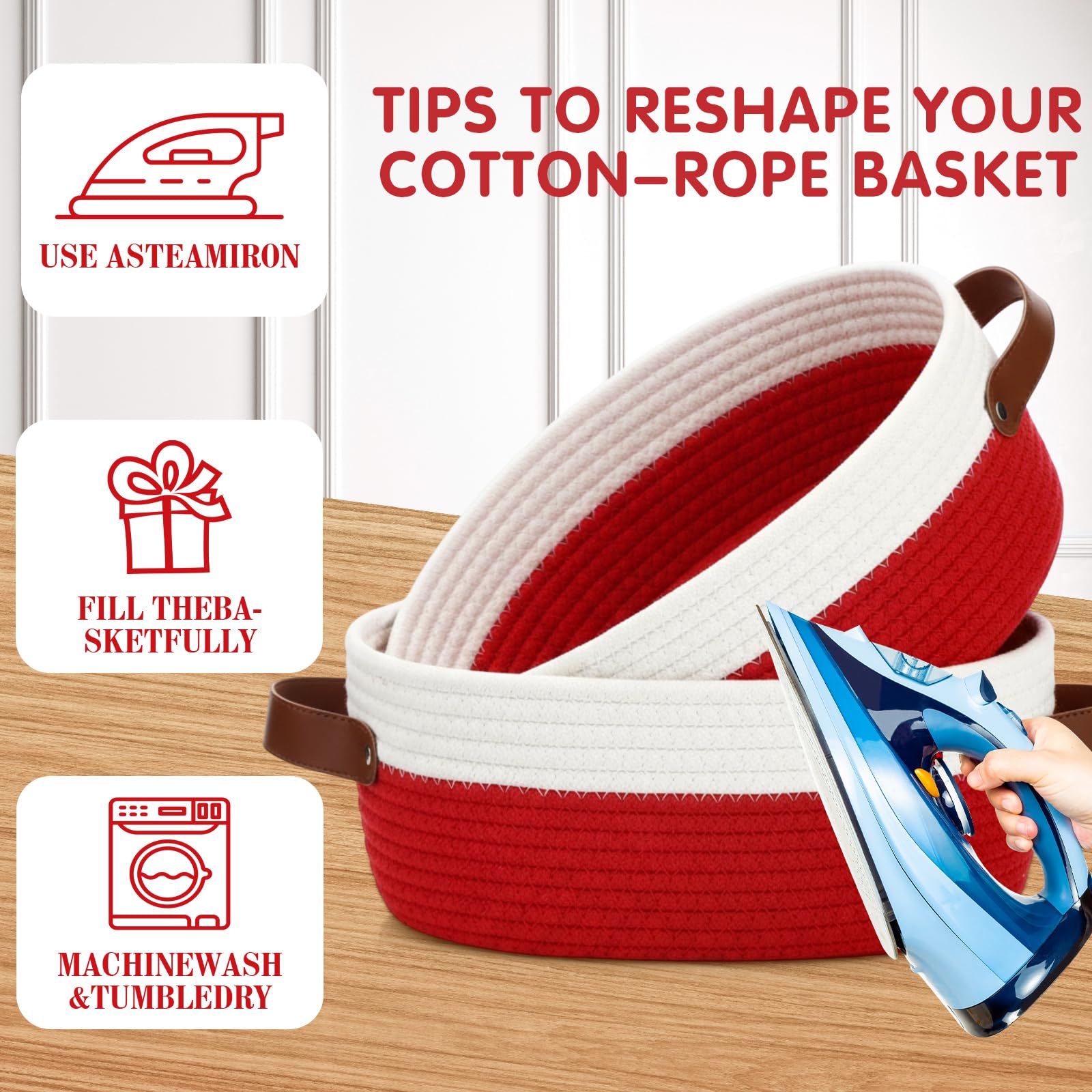 Colingmill presents-ready decorative basket suitable for gifting and home décor setups.