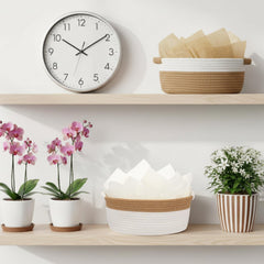 Colingmill snow pear paper accents create premium, festive wrap.