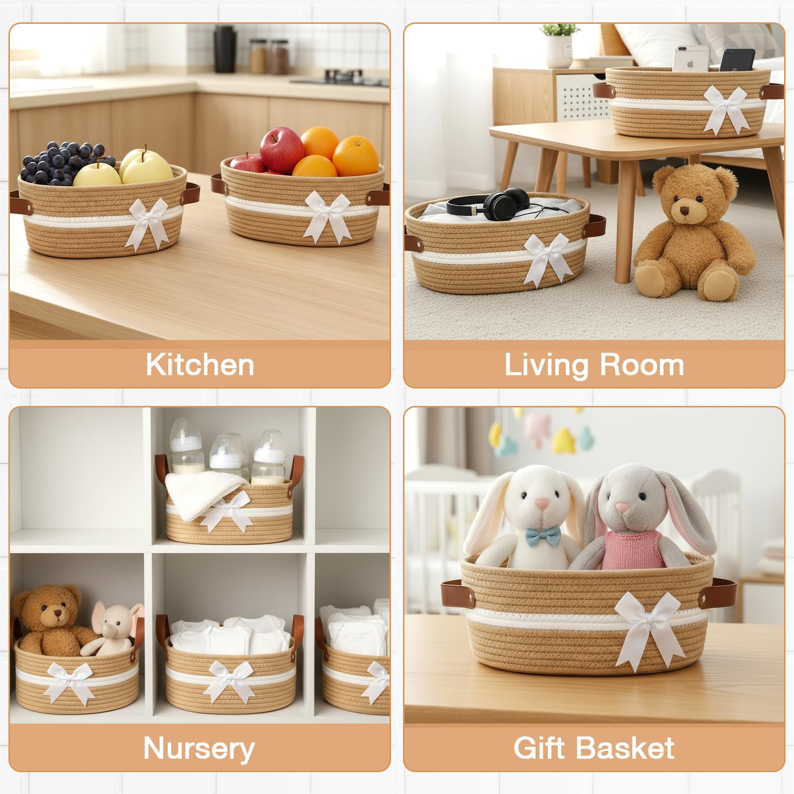Colingmill versatile decor-storage set suitable for toys, towels, or plants.