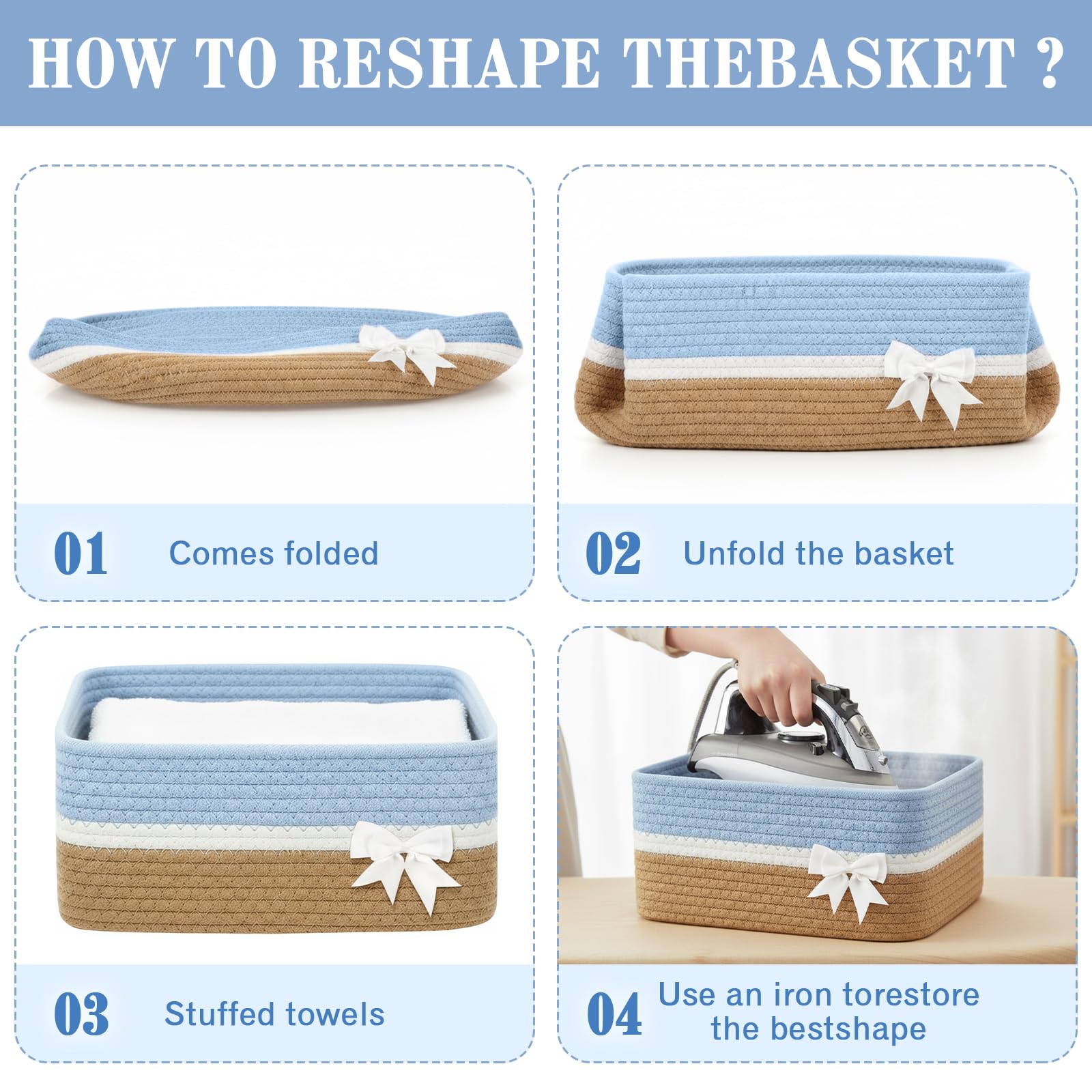 Colingmill wooden clips attached to the basket for personalized notes