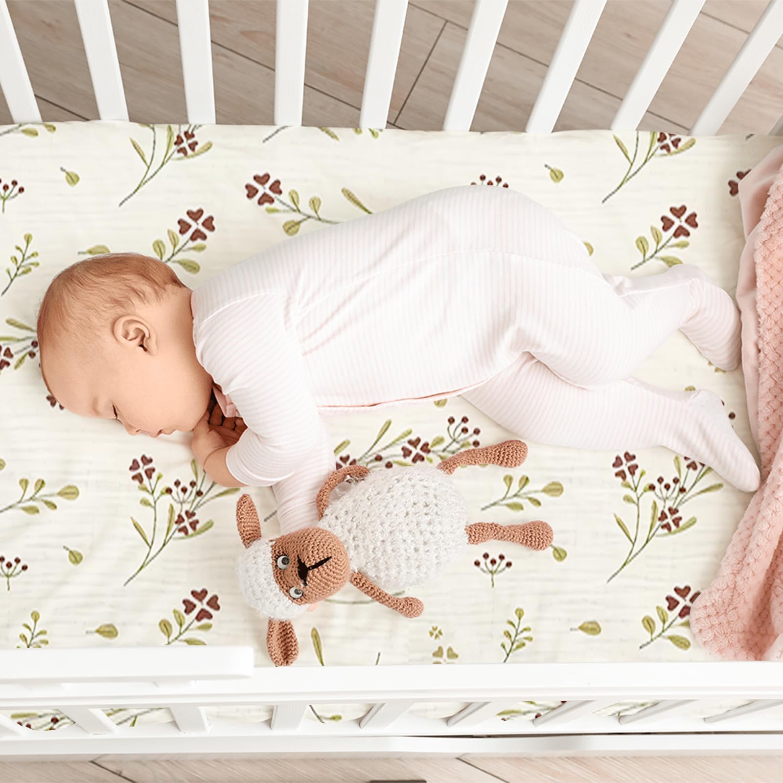 ColoBrethy color retention keeps pink floral pattern vibrant after washes