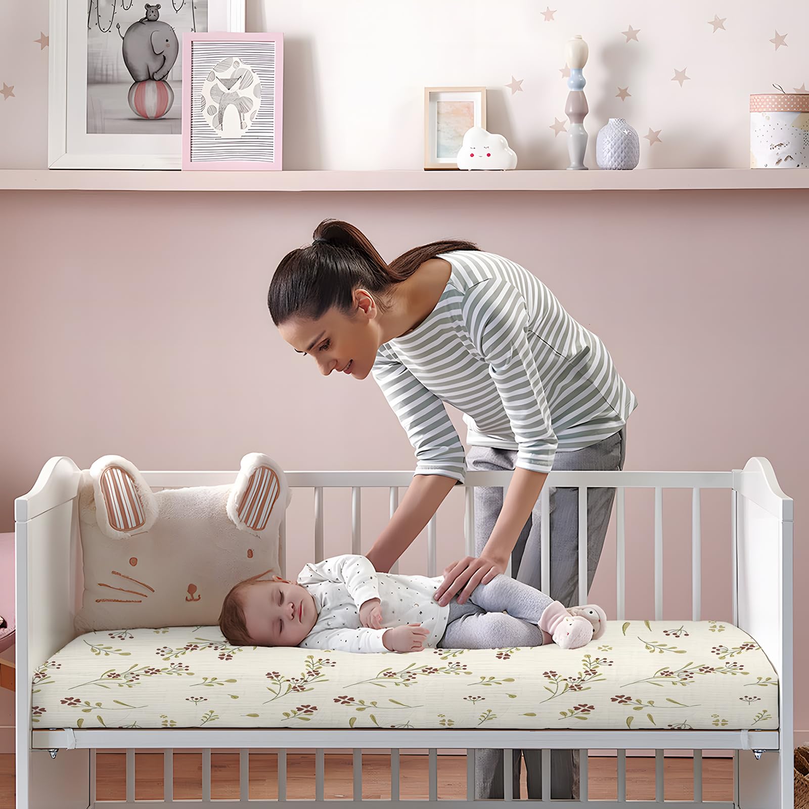 ColoBrethy soft-breathable-cotton texture shot emphasizes skin-friendly comfort.