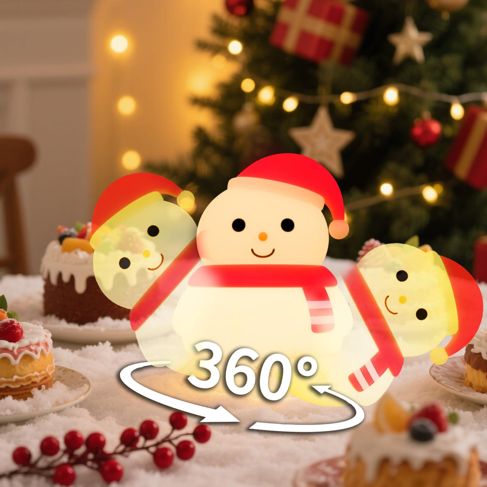 Colorful Life Snowman Tap Light packaging and gift-ready presentation