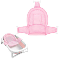 Colorlife baby bath seat with soft 3D mesh for breathable comfort