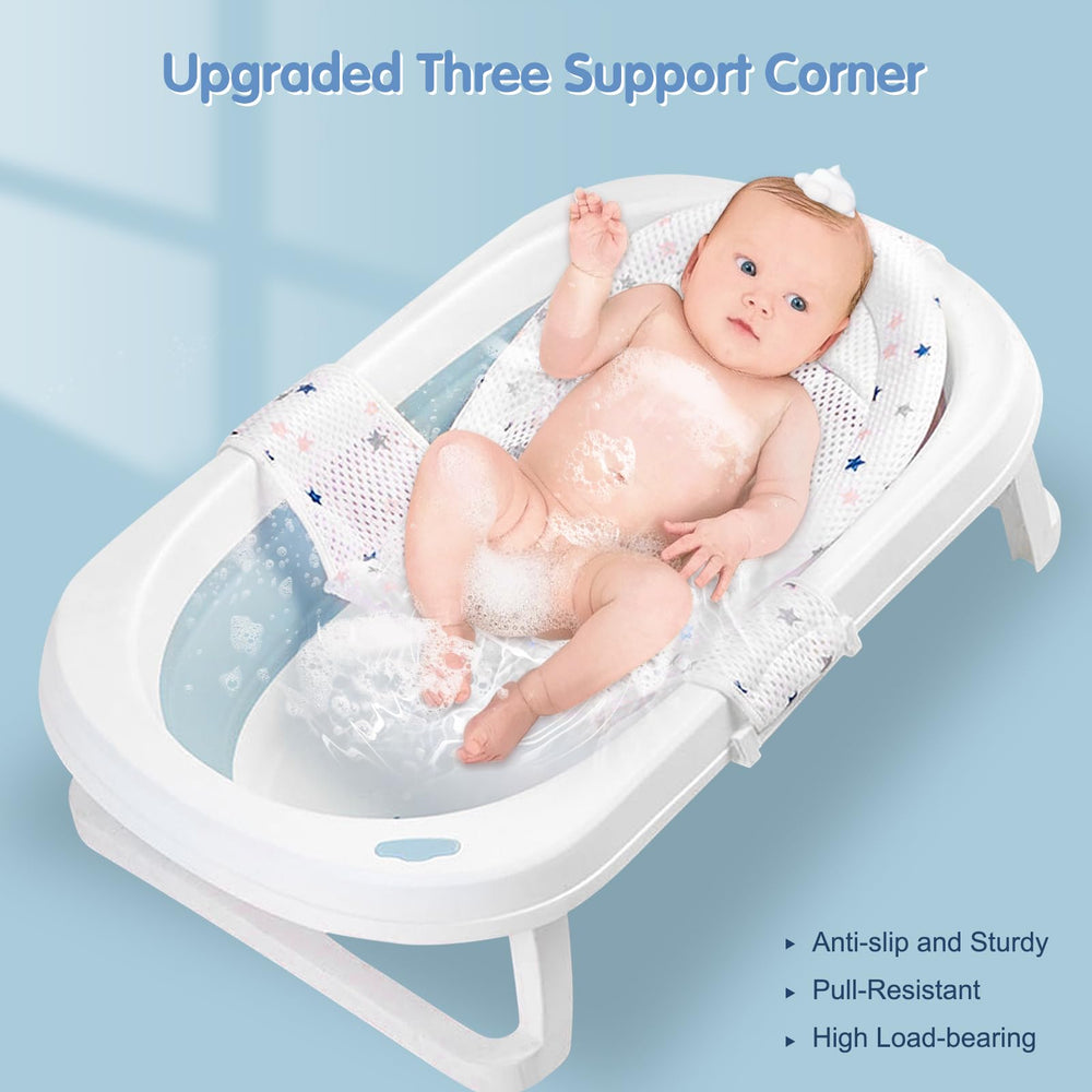 Colorlife bath seat adjustable straps ensure secure fit and stability
