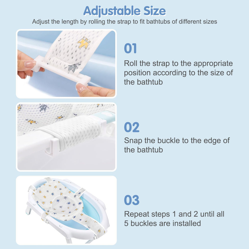 Colorlife Easy-clean bath seat is simple to rinse and air-dry.