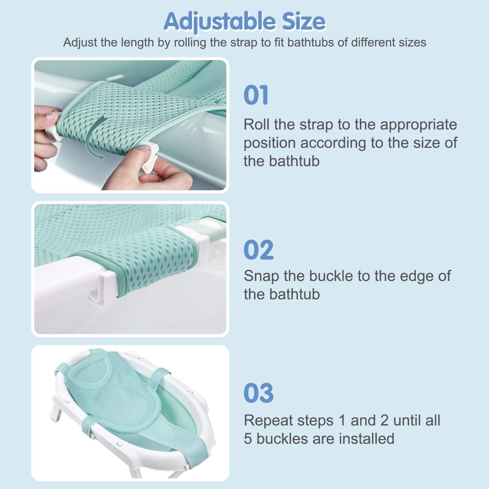 Colorlife green bath seat is a thoughtful baby shower gift
