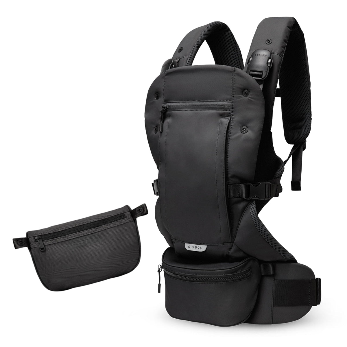 Colugo baby carrier demonstrates three-carrying positions for growing babies and flexible daily use.