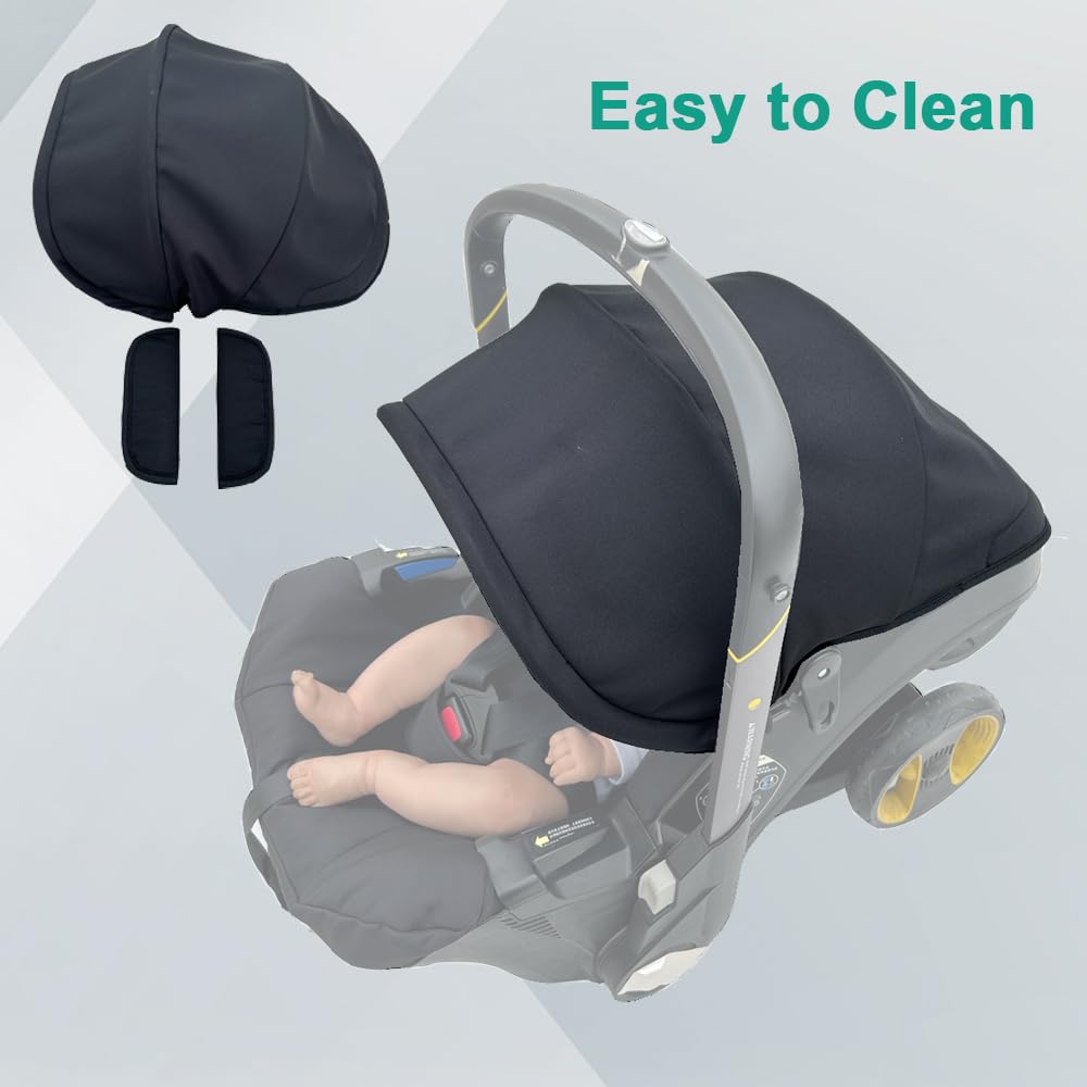 Colukii canopy is easy to clean and machine-washable.