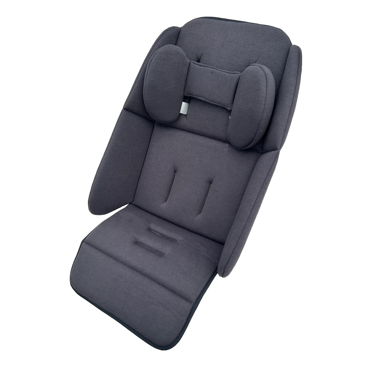 Colukii stroller insert seat dark grey with breathable fabric for baby comfort on rides