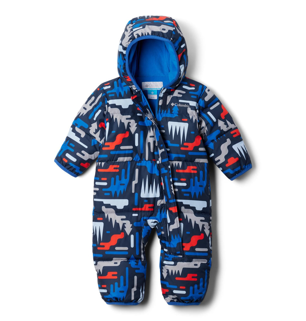 Columbia Baby Snuggly Bunny II Bunting front view shows warmth for cold winter strolls.