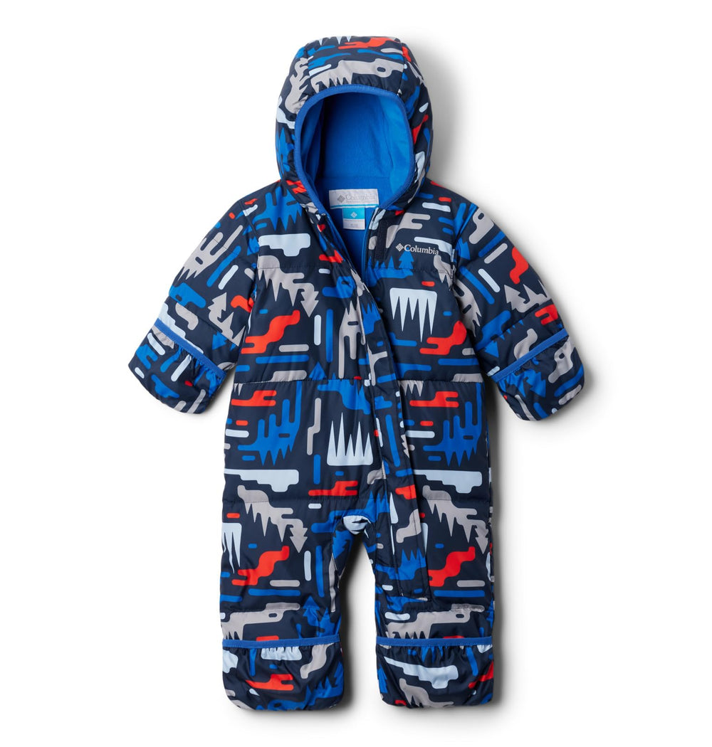 Columbia Baby Snuggly Bunny II zipper detail enables easy on/off during cold diaper changes