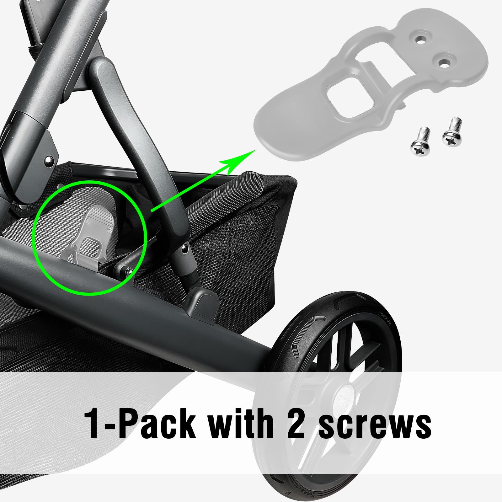Com MUMU Vista latch showing compatibility with V1 and V2 models
