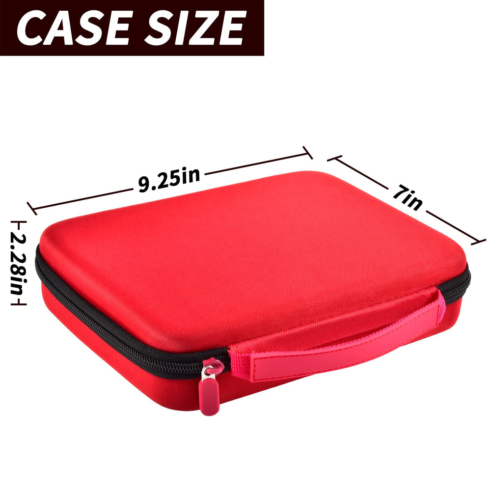Comecase sturdy handle enables easy carrying on the go