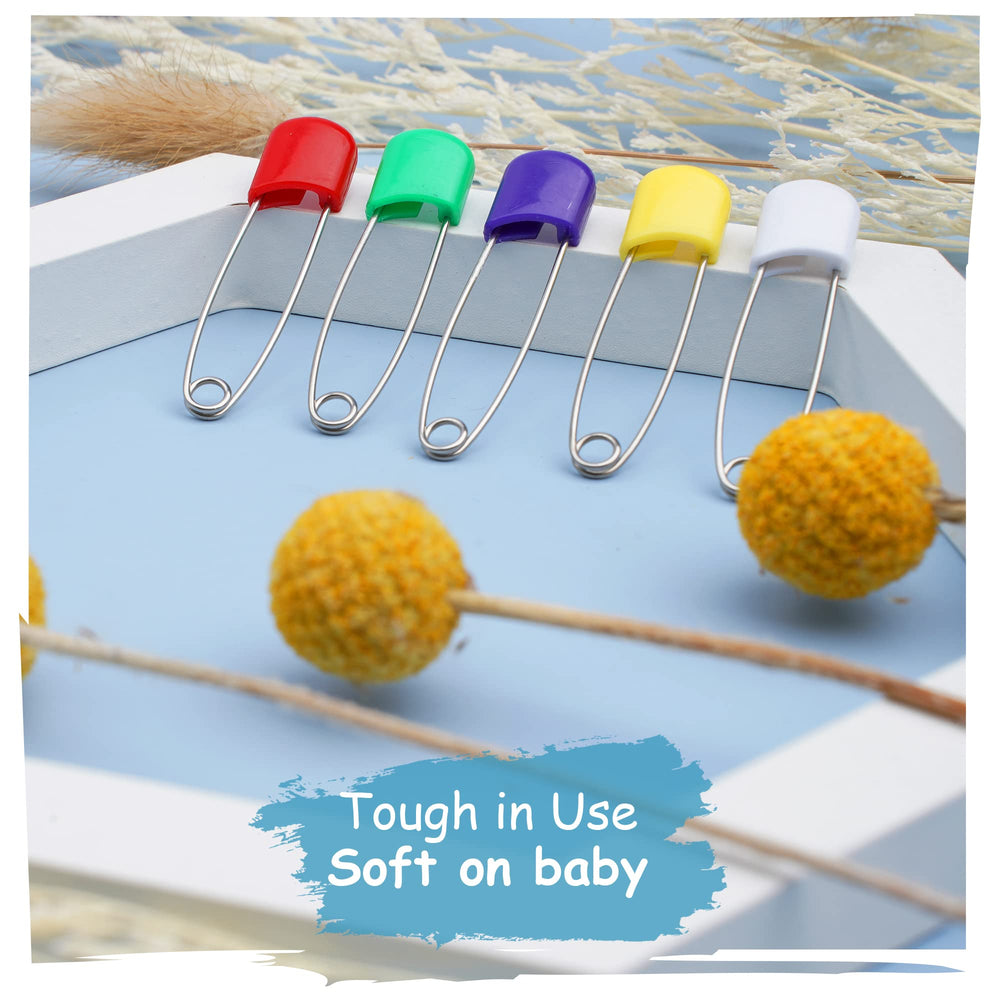Comffy diaper pins storage box keeps pins organized and ready to use.