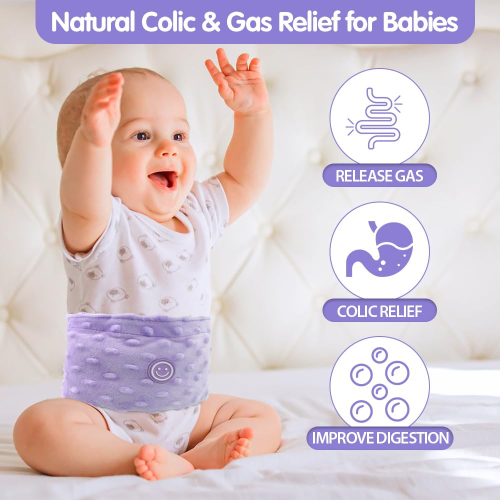 Comfheat flaxseed heat pack provides natural warmth for tummy comfort.