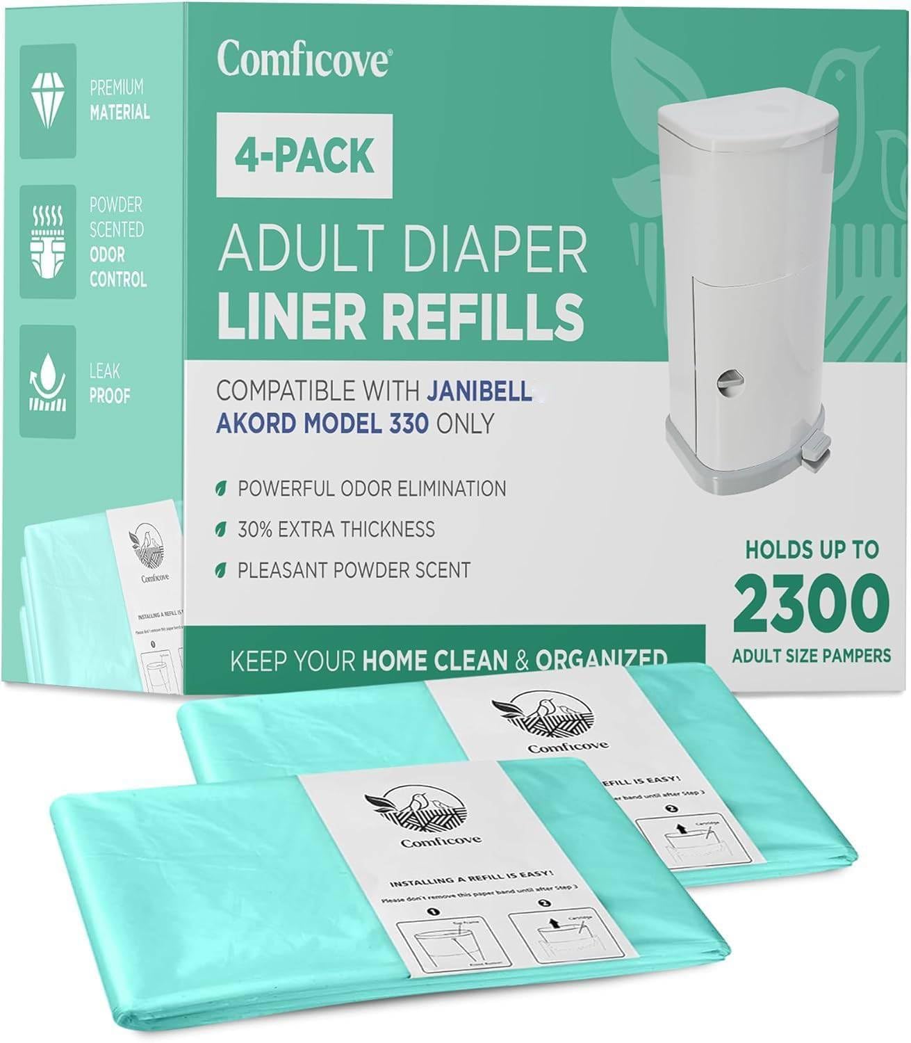 COMFICOVE diaper liner roll cut to size for Akord 330.