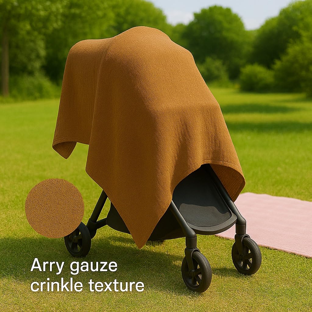 Comforista muslin swaddle large 40x40 size suitable for multiple uses.