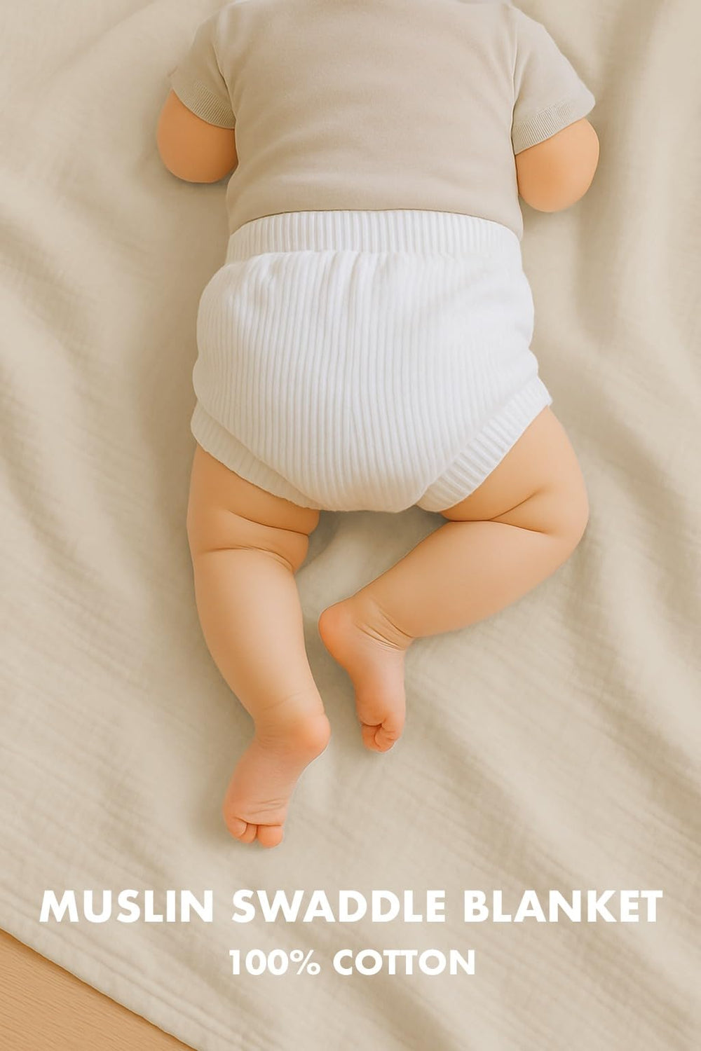 Comforista muslin swaddle two-pack provides value and convenience.