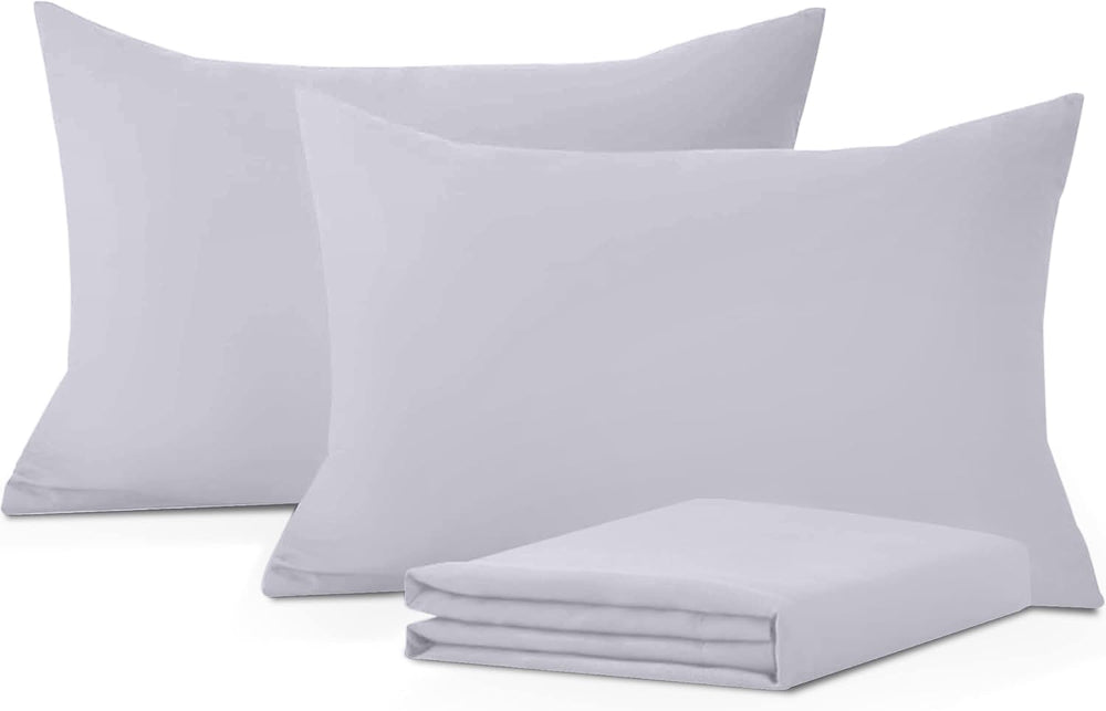 Comfort Beddings toddler pillowcase 13x18 silver fabric texture for gentle sleep