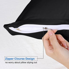 Comfort Beddings 60/40 cotton-poly blend pillowcase delivers durable comfort and easy care.