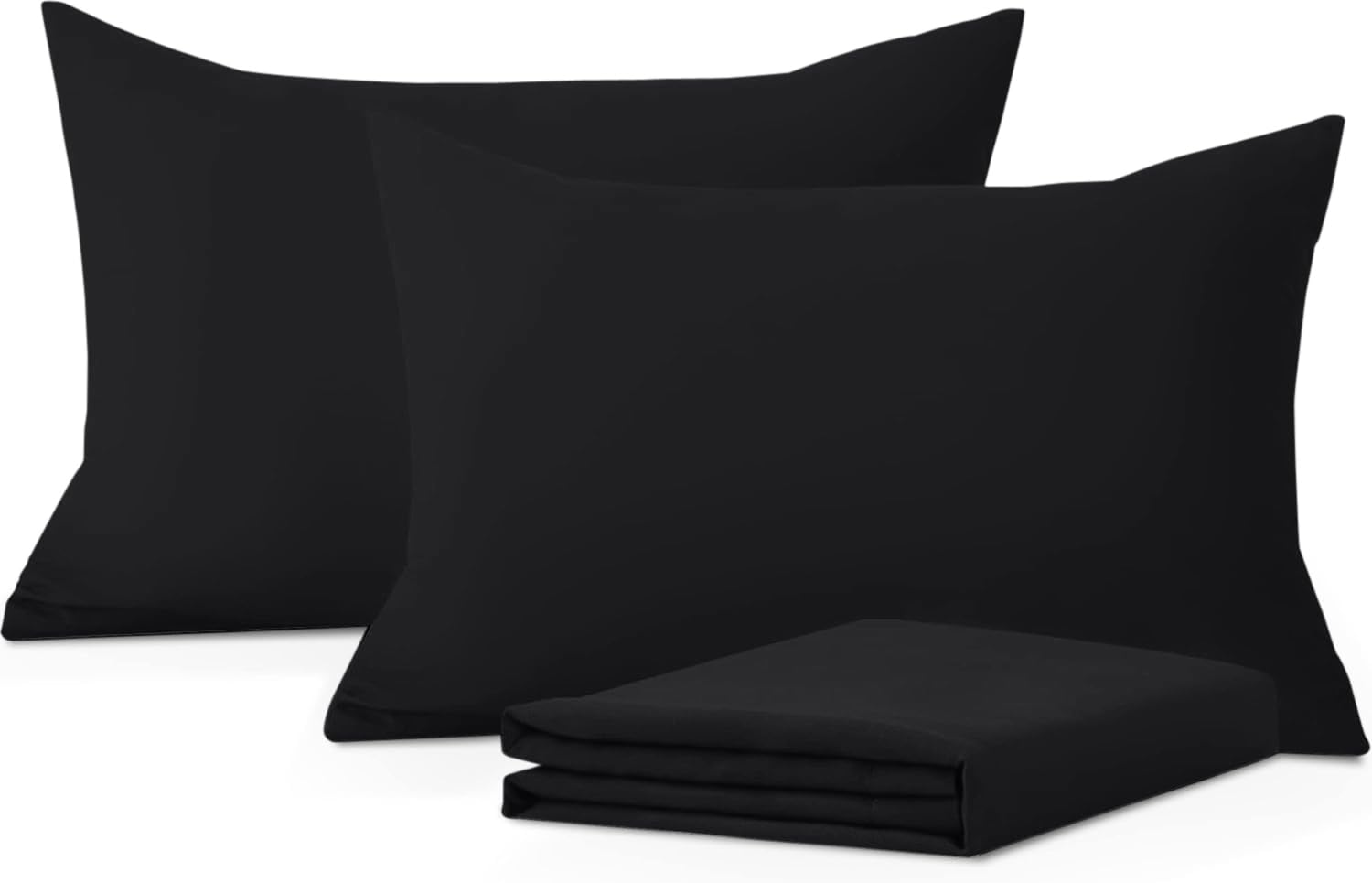 Comfort Beddings two-pack toddler pillowcase 13x18 with zipper closure protects pillows from dust and drool.