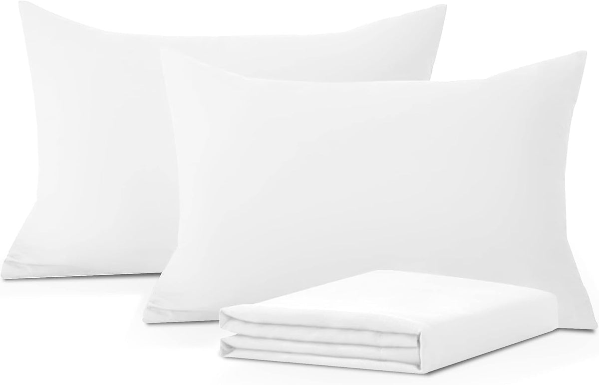 Comfort Beddings youth pillowcase closeup shows soft fabric for cozy comfort
