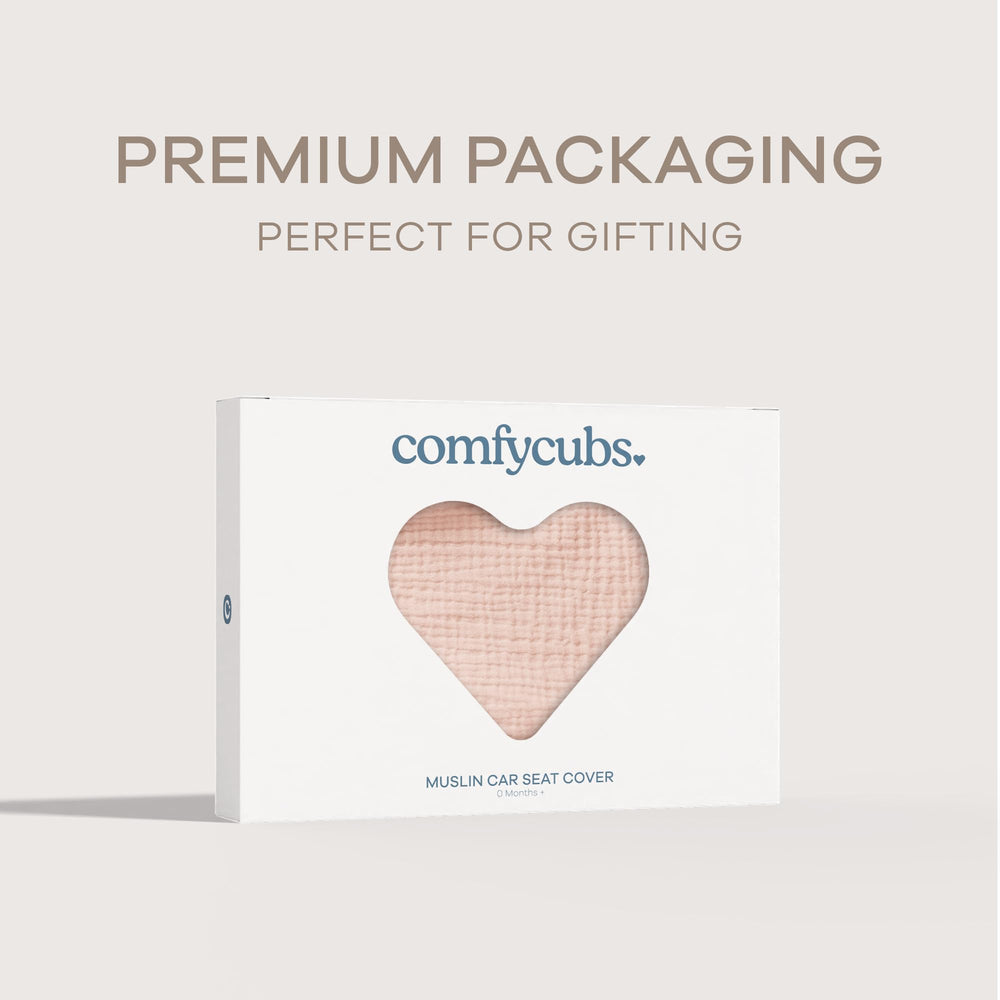 Comfy Cubs gift-ready packaging makes a thoughtful baby shower or new-parent gift.