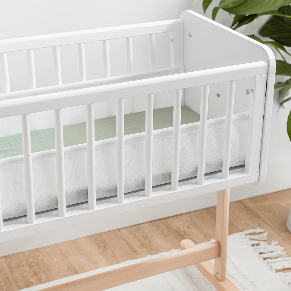 Comfy Cubs nursery-ready sleeper supports flexible baby sleep setups.