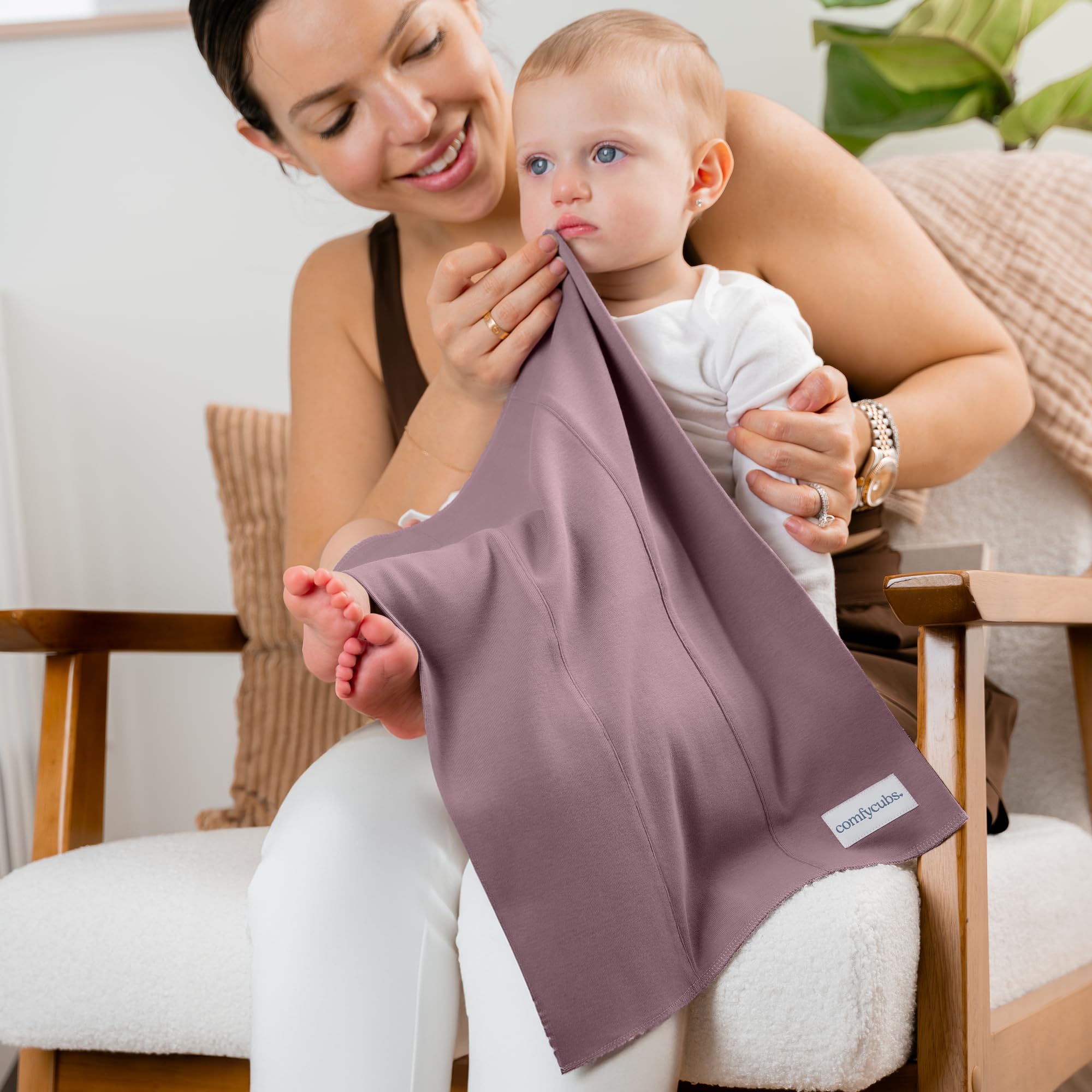 Comfy Cubs gift-ready burp cloths set ideal for baby showers