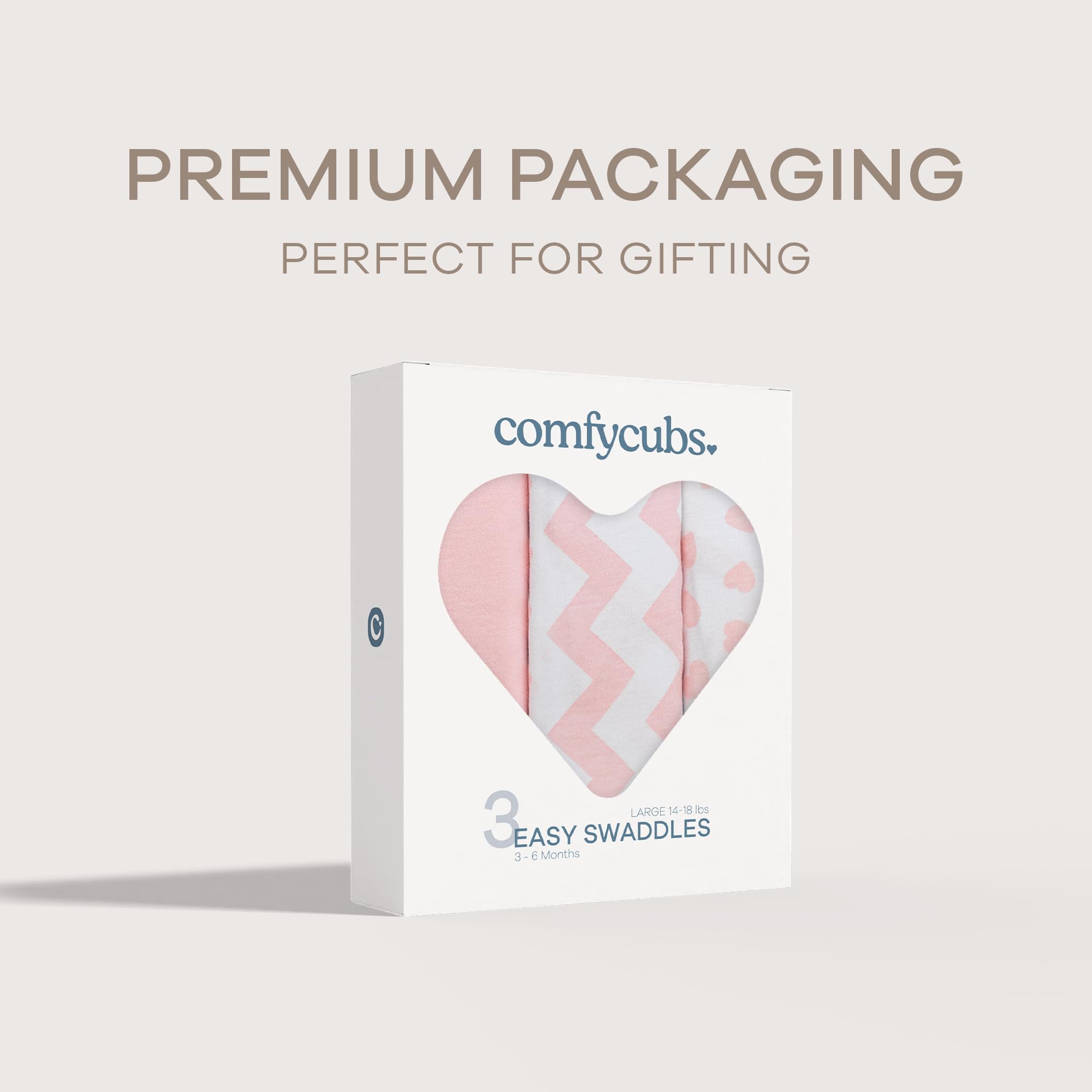 Comfy Cubs swaddle in diaper bag ready for on-the-go use.